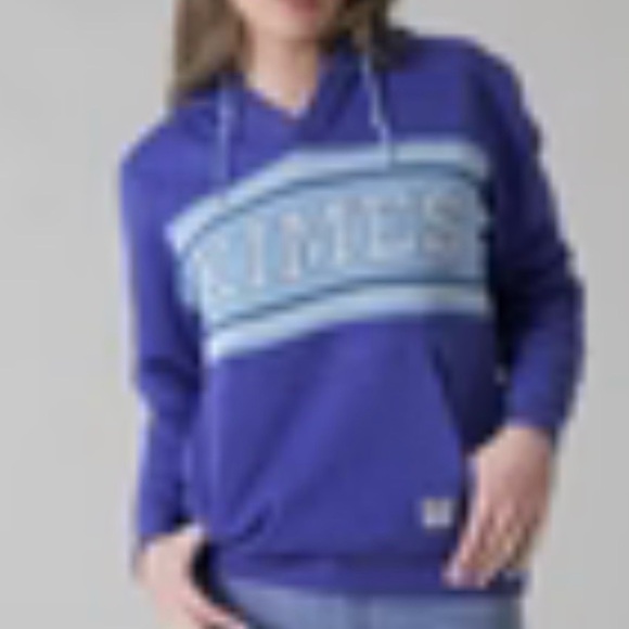 Kimes Ranch Navy and Marine Blue Brand New Hoodie-Women’s Large - Picture 7 of 13